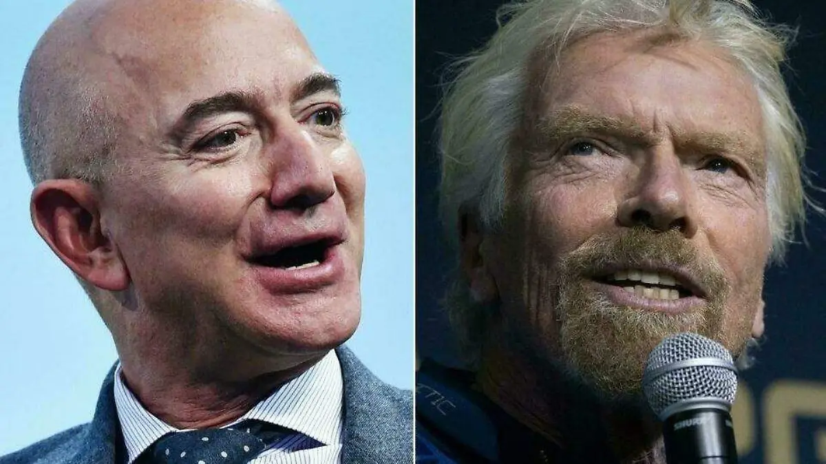 Bezos y Richarson-AFP